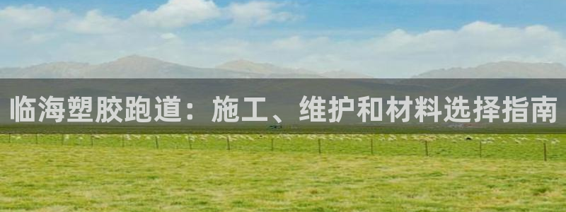 红足一丰：临海塑胶跑道：施工、维护和材料选择指南