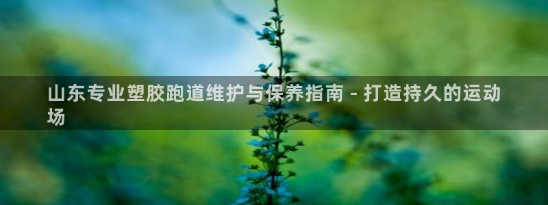 红足1世手机板：山东专业塑胶跑道维护与保养指南 - 打造持久的运动
场