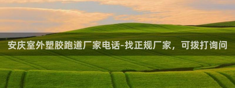 红足1世手足球比分：安庆室外塑胶跑道厂家电话-找正规厂家，可拨打询问