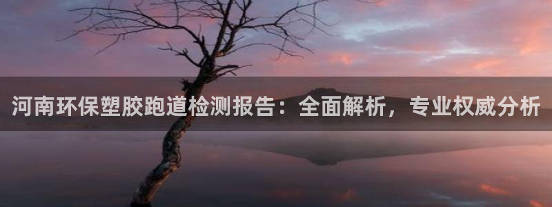 红足1世手机版下载：河南环保塑胶跑道检测报告：全面解析，专业权威分析