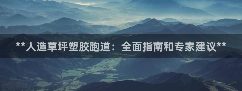 红足一1世手机皇冠：**人造草坪塑胶跑道：全面指南和专家建议**