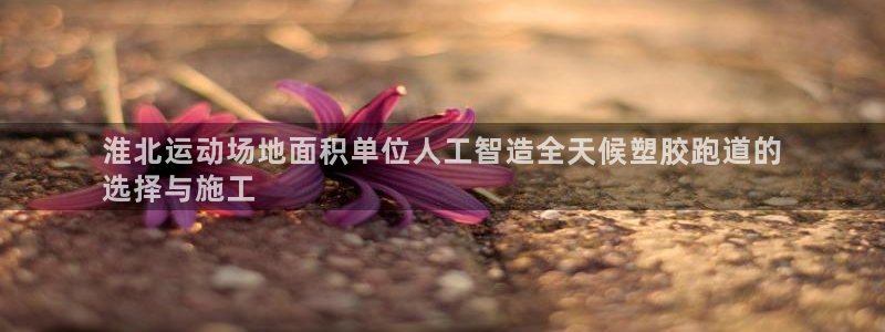 红足1世足球比分：淮北运动场地面积单位人工智造全天候塑胶跑道的
选择与施工