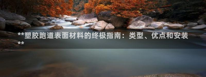 红足1世1站2站管理网：**塑胶跑道表面材料的终极指南：类型、优点和安装
**